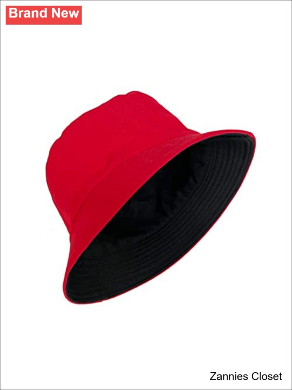🤠 Reversible Cotton Bucket Hat UPF 50+ Sun Beach Fishing Cap